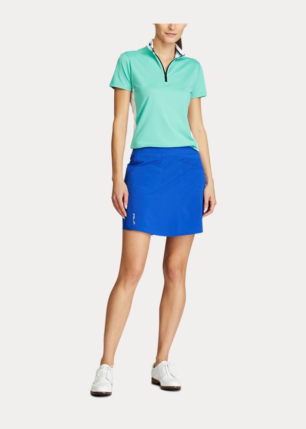 Women's Ralph Lauren Perforated Stretch Golf Skorts | 253894UHO